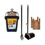 Arm & Hammer Pooper Scooper Swivel Bin & Rake Dog Poop Scooper